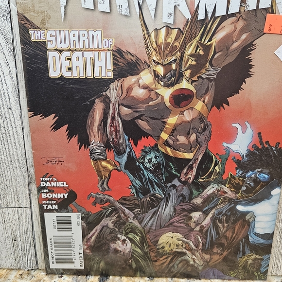 The Savage Hawkman #7 The Swarm Death! DC Comics Comic Book - Picture 5 of 6